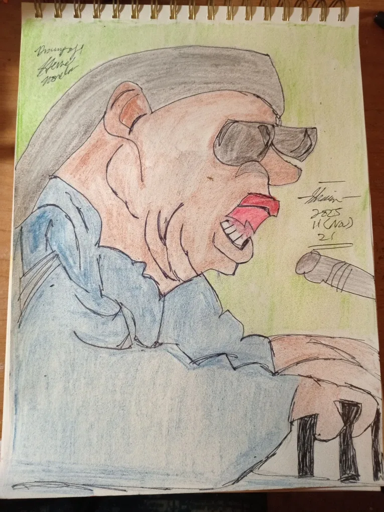 Stewie Wonder Drawing Illustration by custom artist Sherwin image indicator(4)