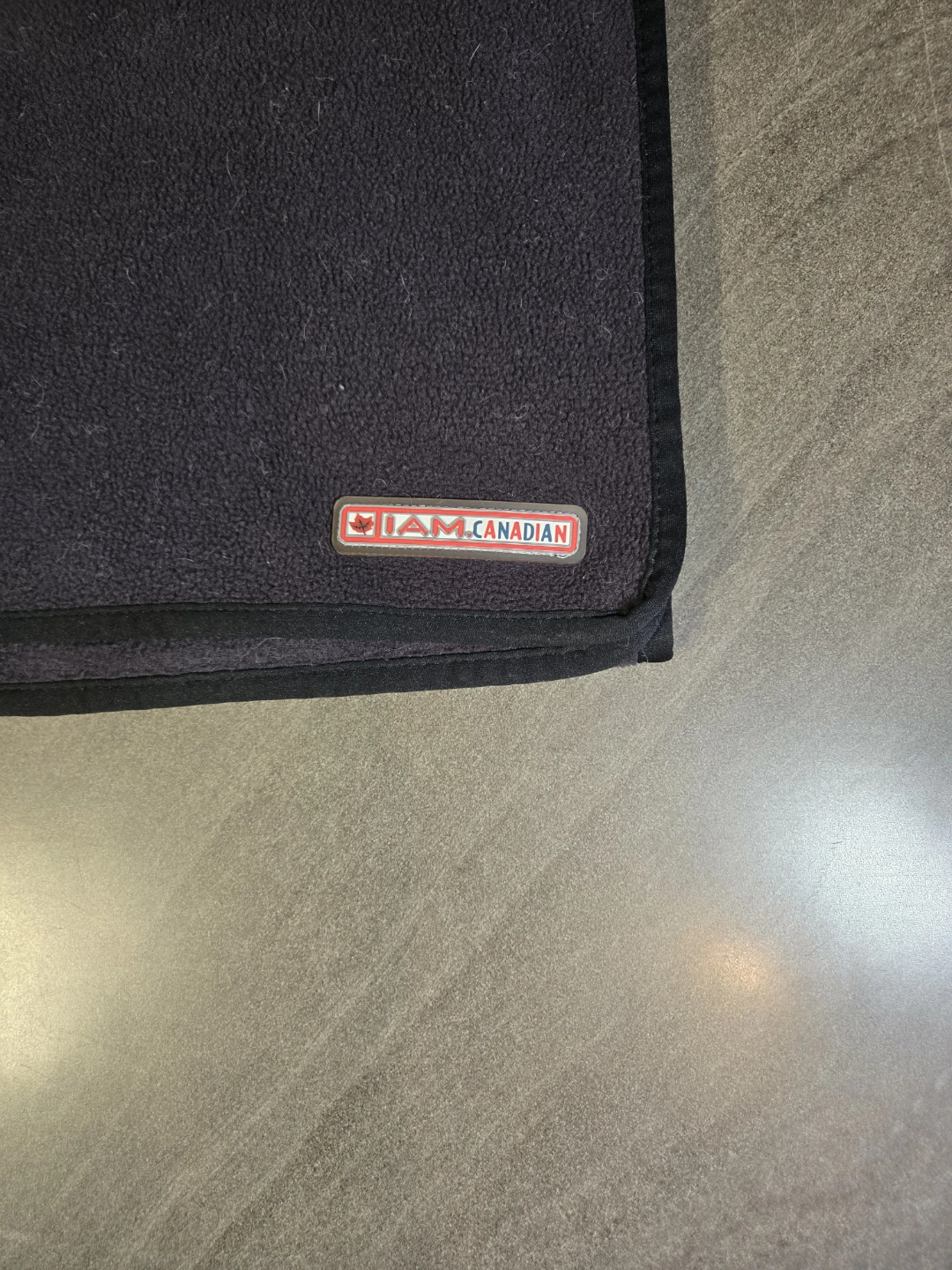 IAMCANADIAN Black Fleece Scarf - photo 3