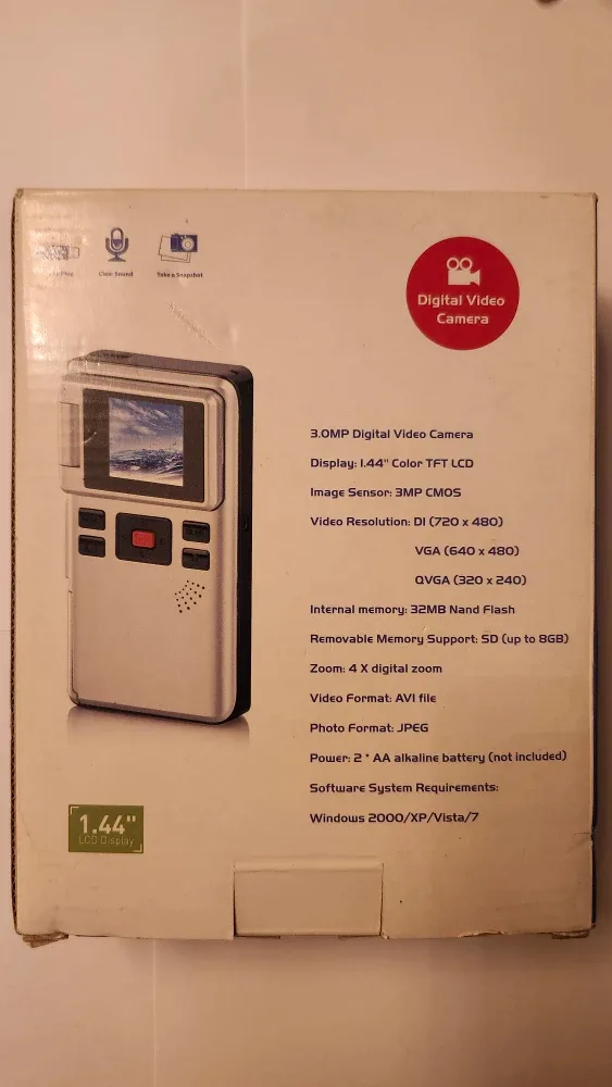 Brand New Digital Video Camera 3.0MP image indicator(2)