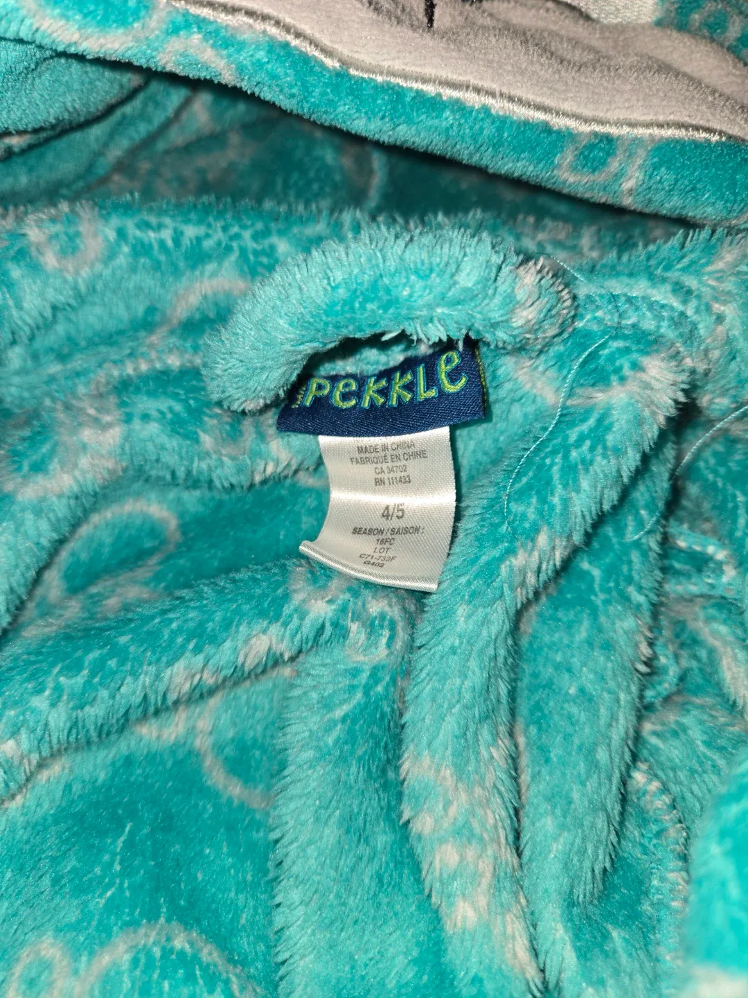 Kids Hooded Robe size 4/5 image indicator(2)