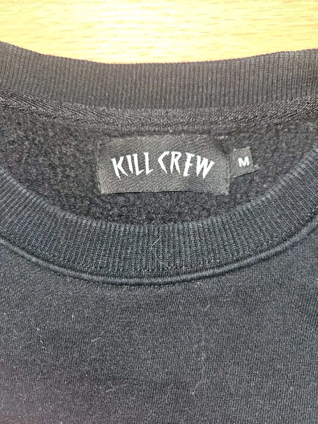 Kill Crew Black Sweatshirt - Size M image indicator(2)