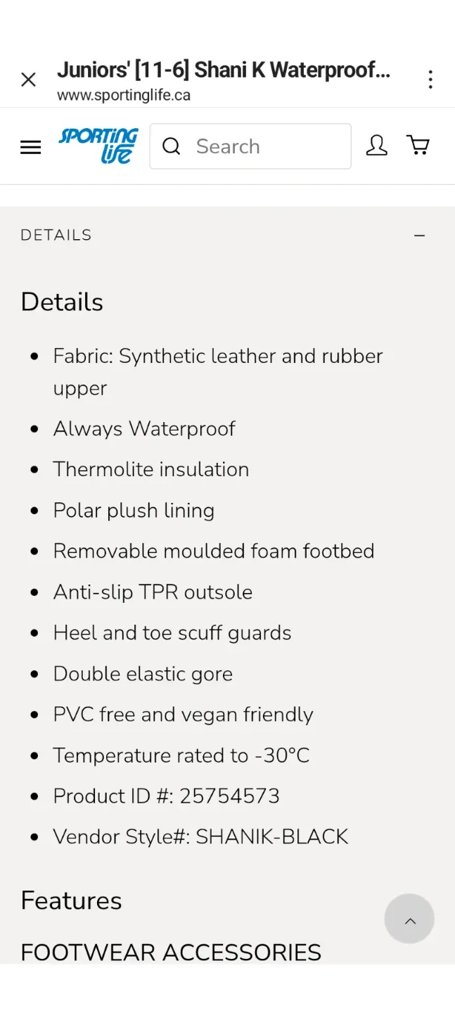 Cougar Black Chelsea Boots, Kids Size 4, Women's 6 image indicator(3)