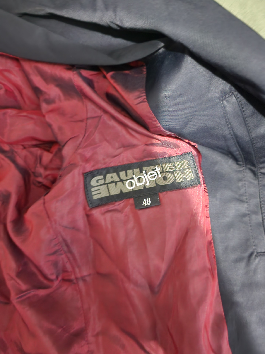 Gaultier Homme Objet Trench Coat - Size 48 - photo 2