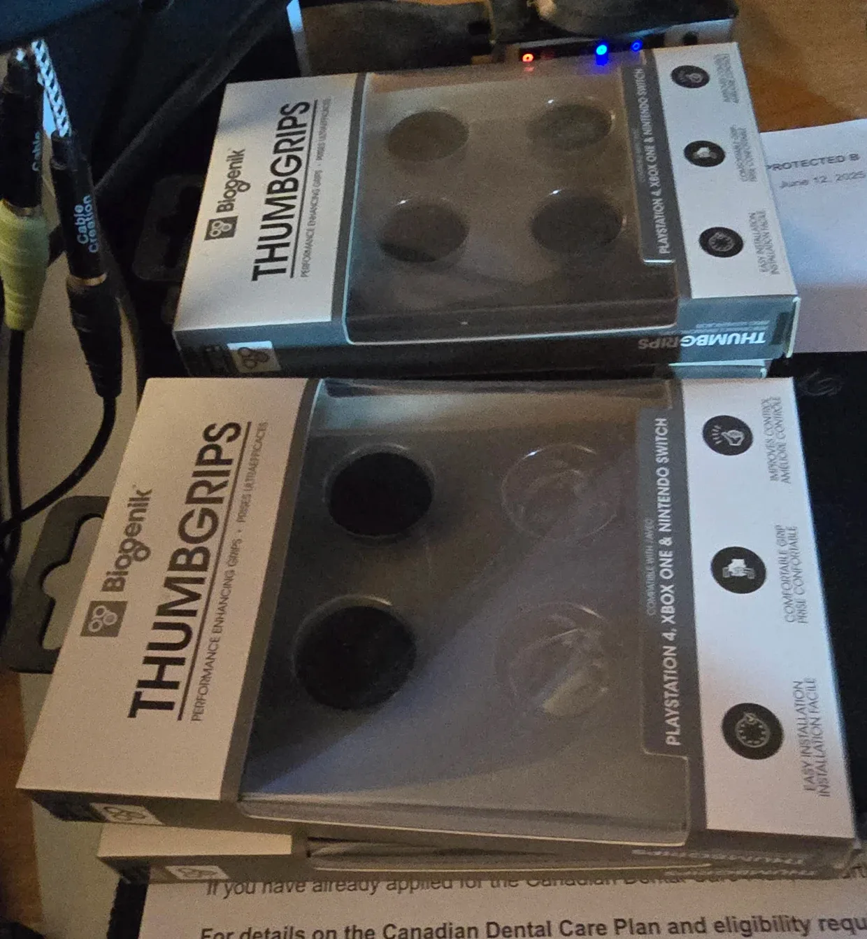 Ps4 and brand new thumb grip image indicator(2)