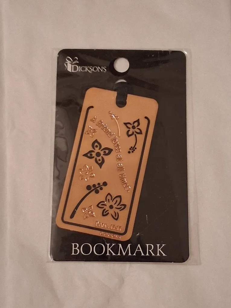"A friend loves at all times" bookmark