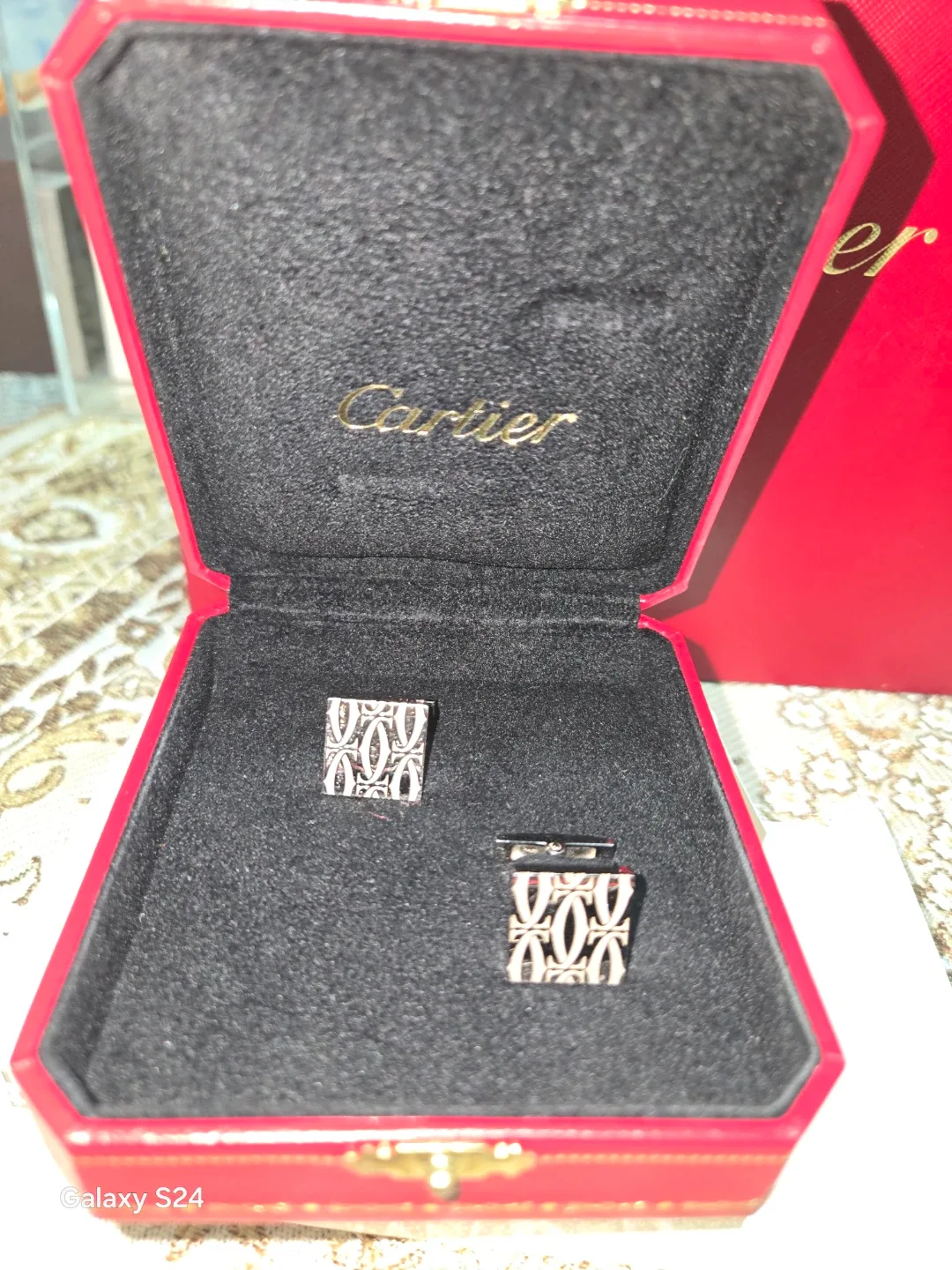 Cartier Cufflinks with Box image indicator(3)