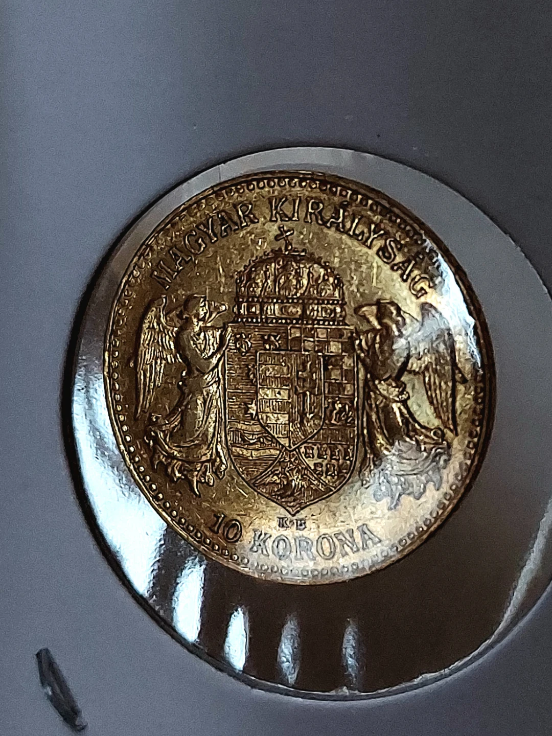 100% GENUINE** FRANZS JOZSEPH-1** 10 KORONA AUSTRIA HUNGARY 1893 - photo 4