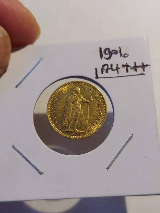 100% GENUINE** FRANZS JOZSEPH-1** 10 KORONA AUSTRIA HUNGARY 1893 - photo 5