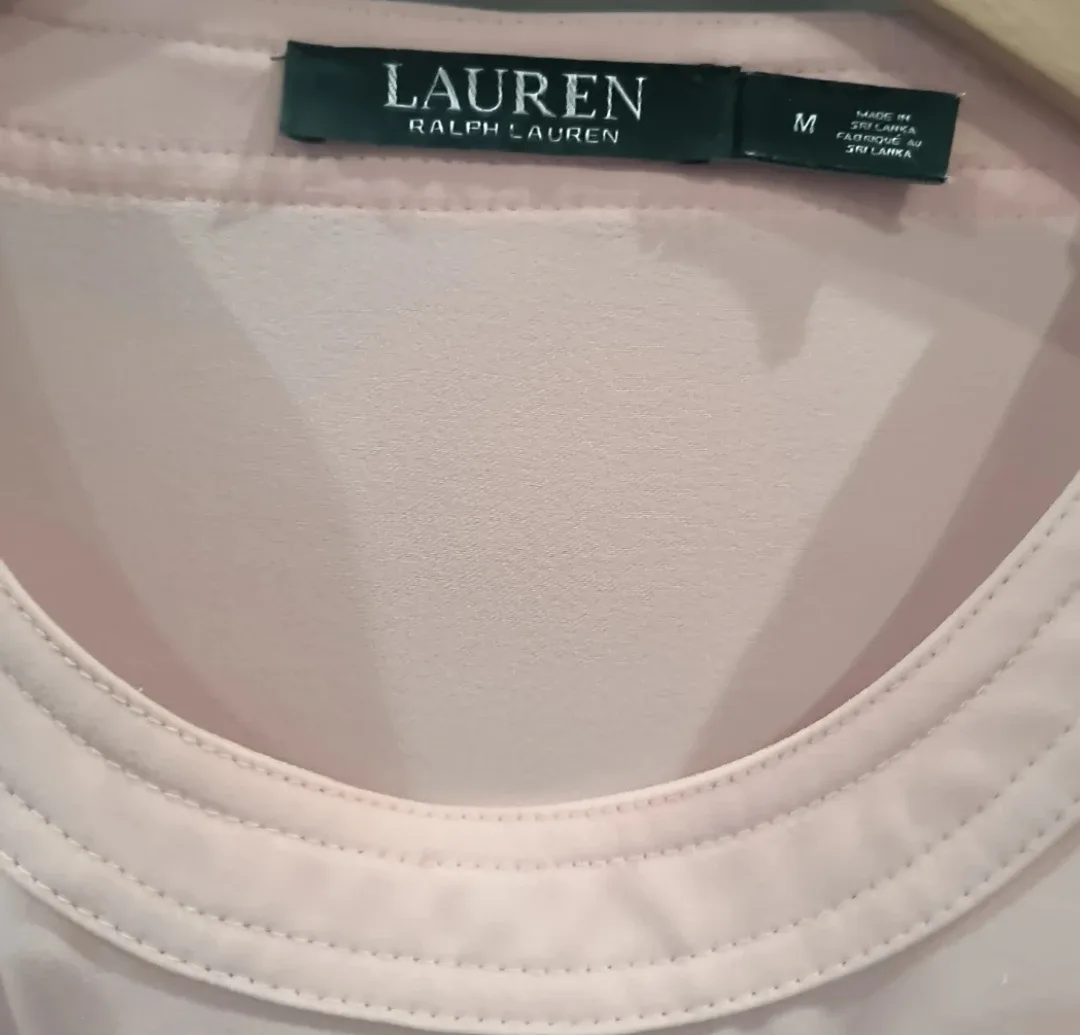 Lauren Pink Long Sleeve Blouse - Size M image indicator(6)