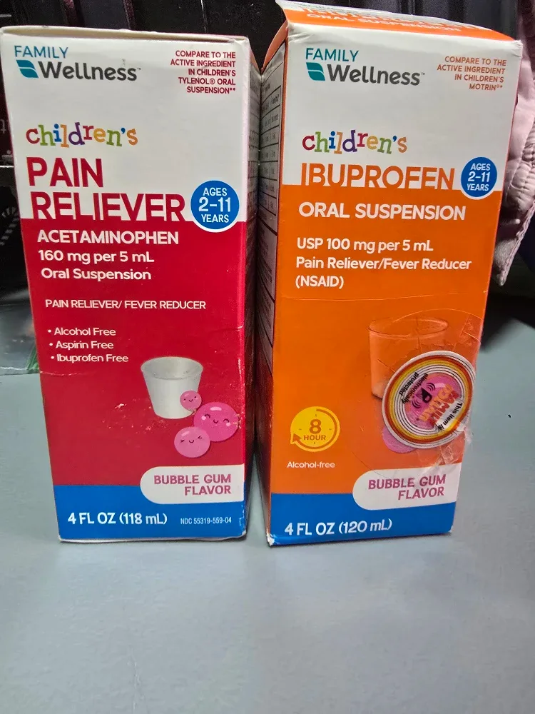 [Freecycle] Family Wellness Children's Pain Reliever & Ibuprofen