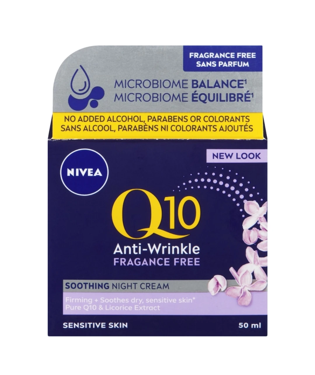 (NEW) Nivea Q10 Anti-Wrinkle Soothing Day/Night Cream 50ml - photo 2