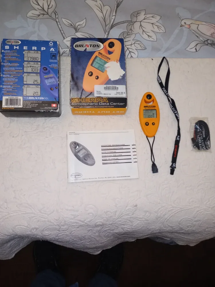 Brunton Sherpa Altimeter Atmospheric Data Center