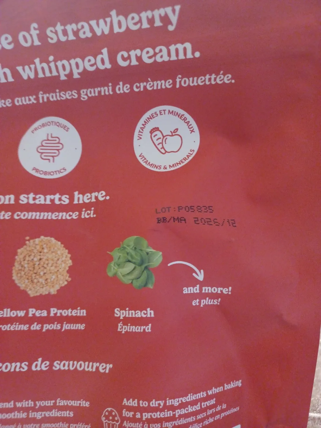 Good Protein All-in-One Shake - Strawberries & Cream image indicator(3)