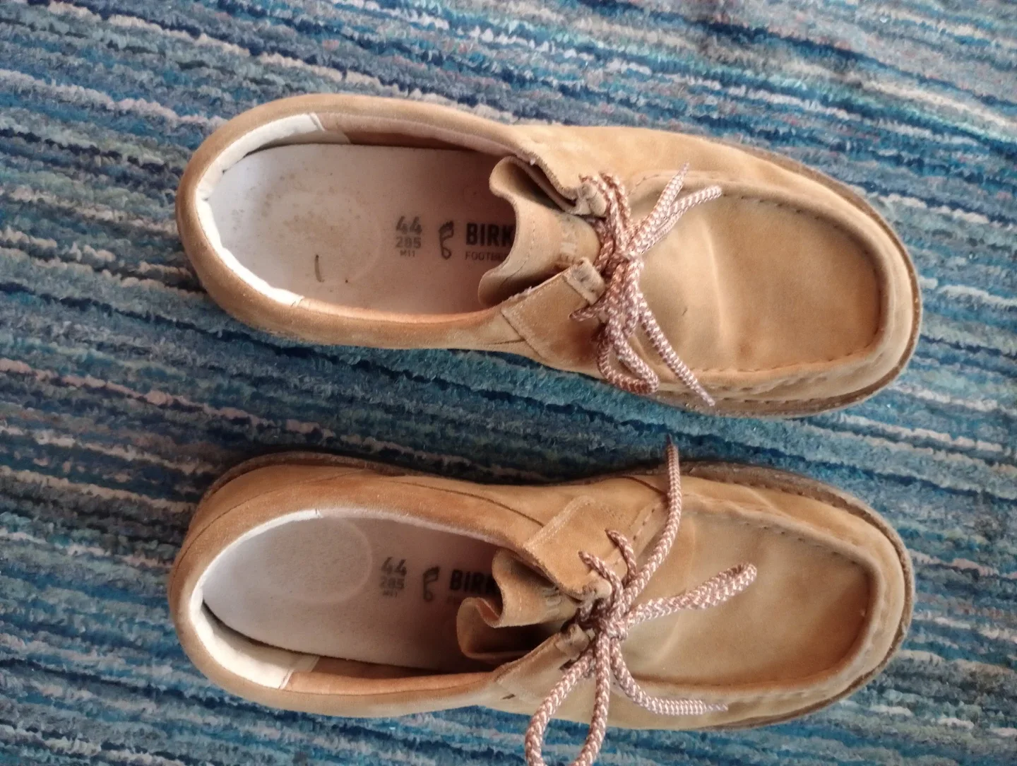 Birkenstock Footprints Brown Suede Shoes Size 44 image indicator(5)