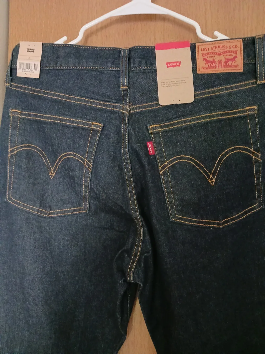 Levi's Strauss & Co. Womens 505 Regular Fit Jeans - 30x30 image indicator(3)