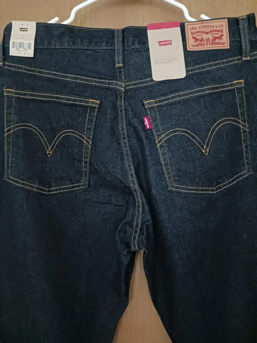 Levi's Strauss & Co. Womens 505 Regular Fit Jeans - 30x30 image indicator(4)