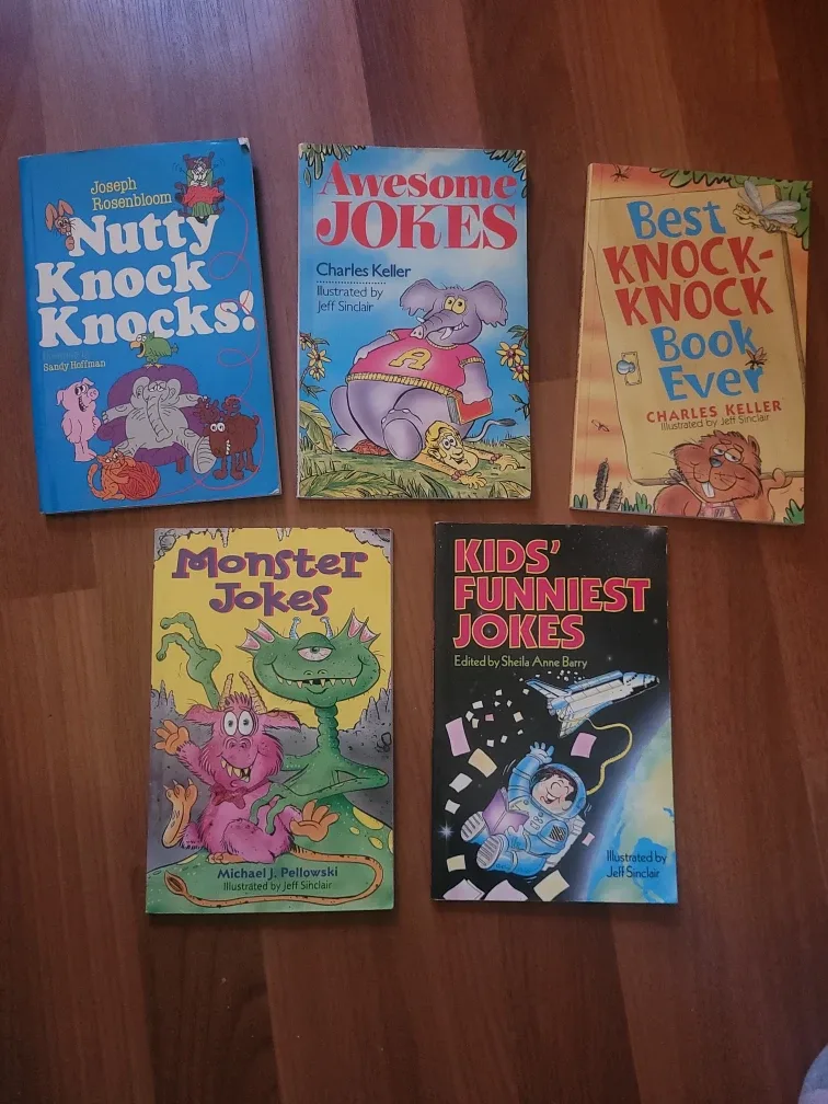 Kids' Joke Books - Nutty Knocks, Monster Jokes & More!