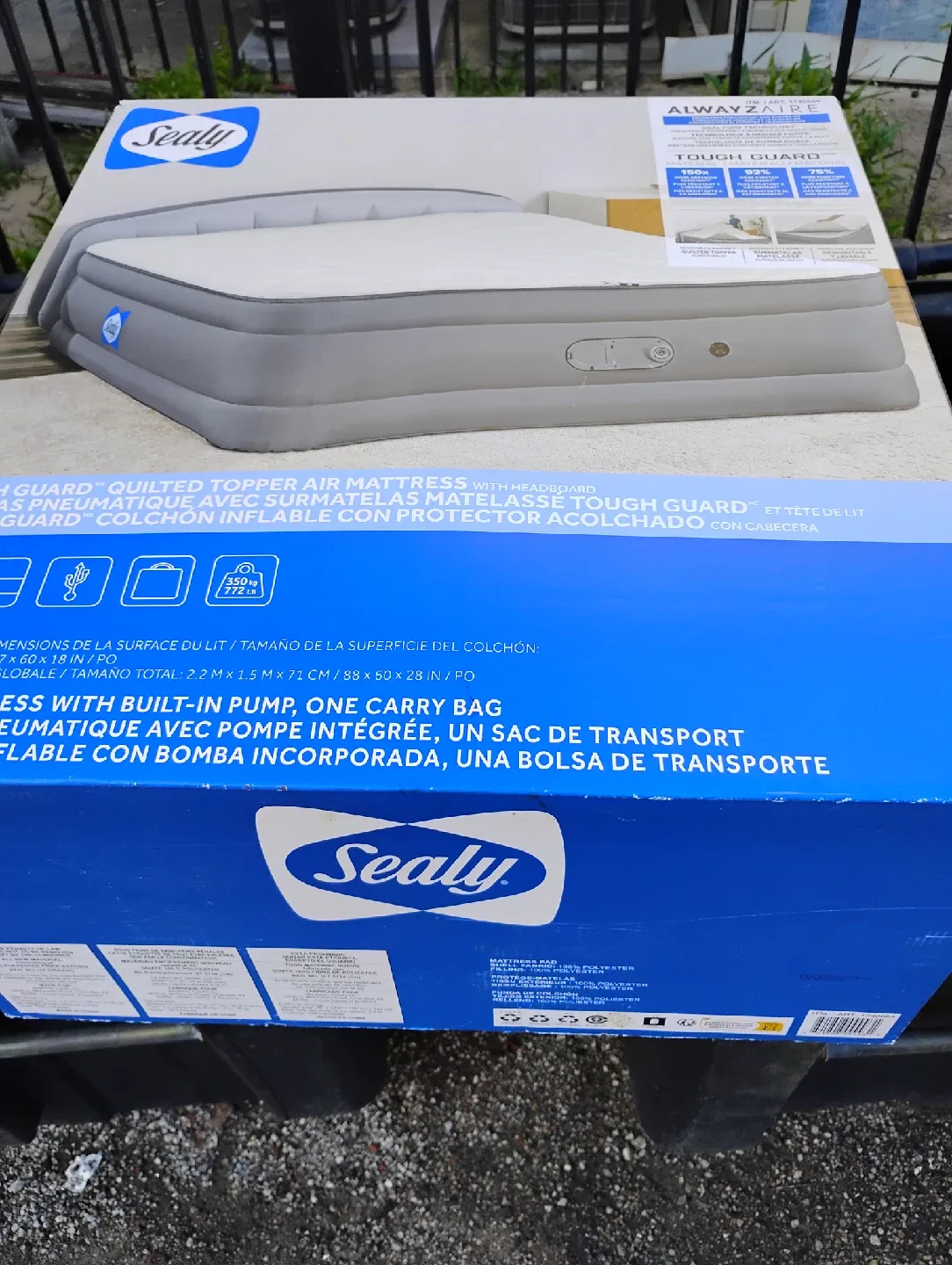 Sealy Alwayzaire Tough Guard Air Mattress thumbnail