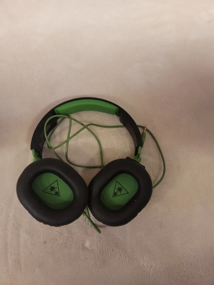 Turtle Beach Gaming Headset - Black & Green