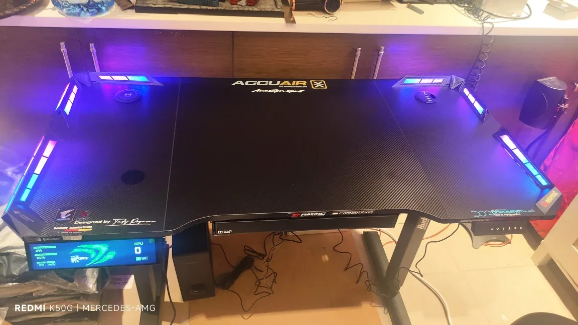 Premium Electric Adjustable Gaming Desk – Fully Upgraded
