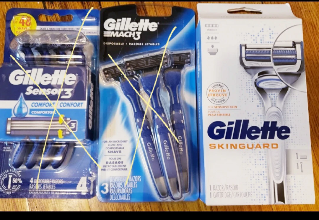 Gillette Razor Blades