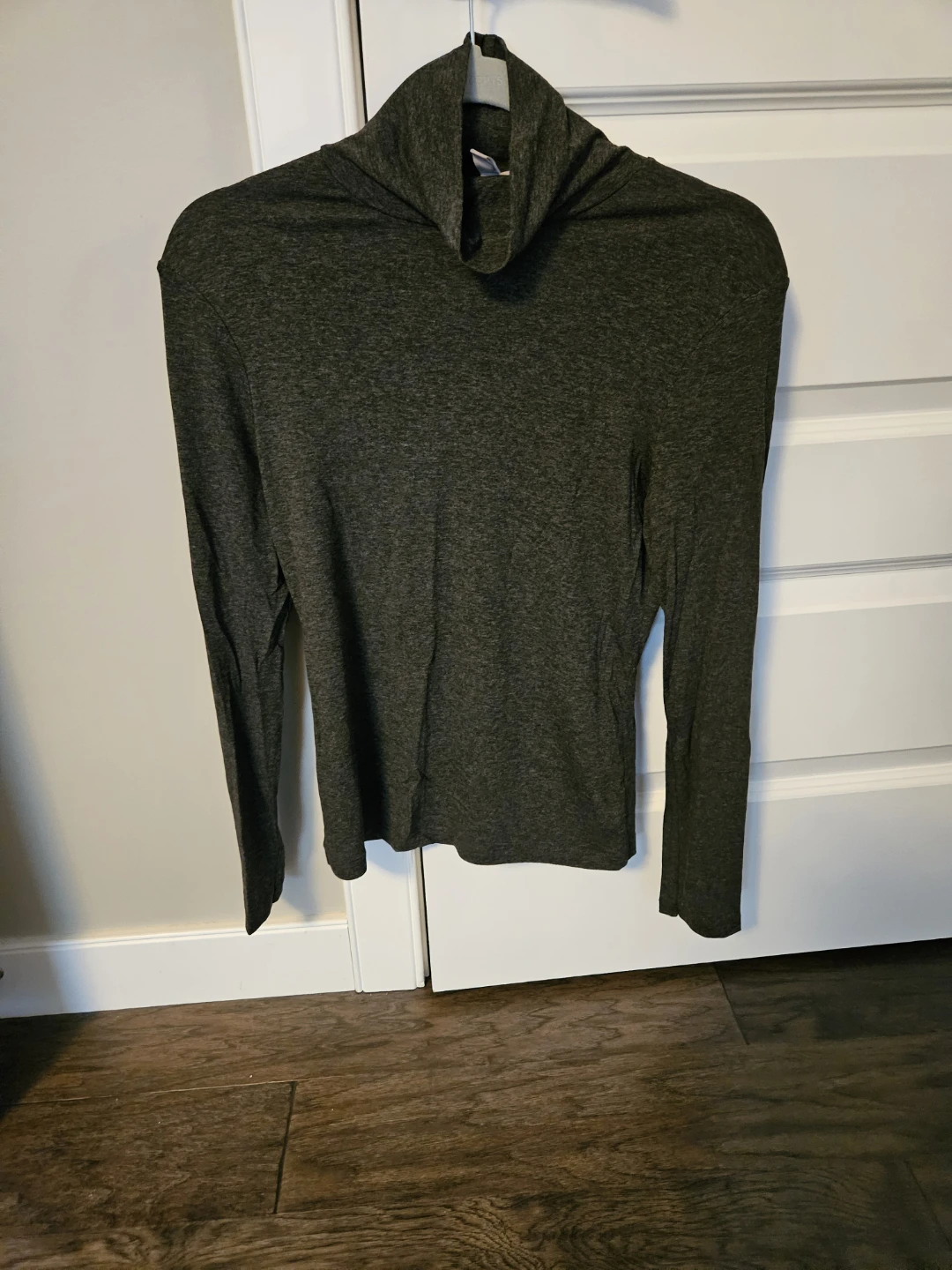 Long Sleeve ASOS Turtleneck Top - Grey