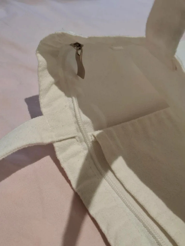 Cute Chiikawa Tote Bag with Zipper image indicator(2)