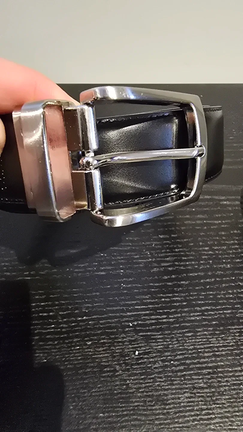 Reversible Leather Belt Size 40/42 image indicator(4)