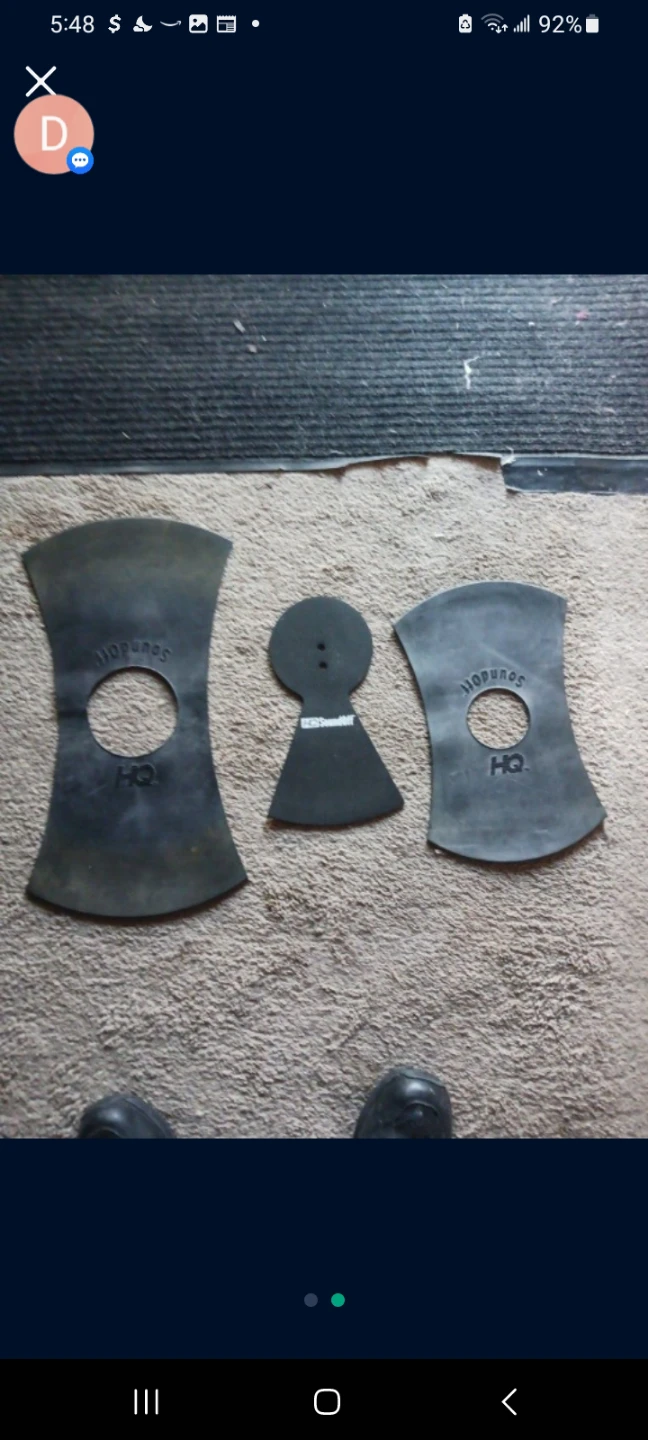 HQ Percussion SoundOff Drum Mutes Set - photo 2