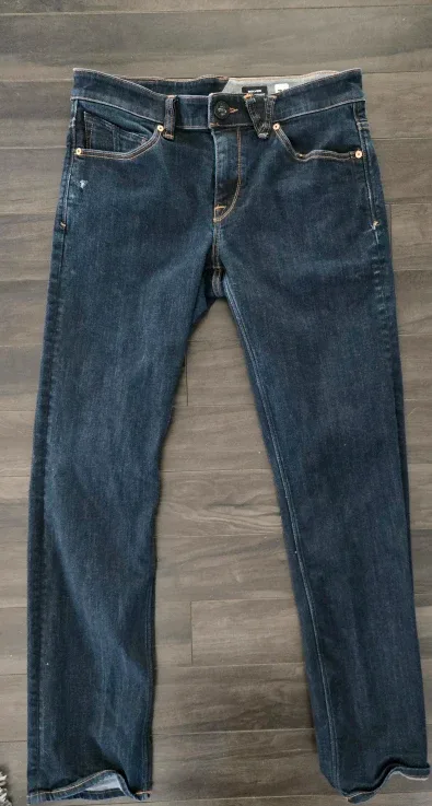 Volcom Solver Modern Straight Jeans Size 31