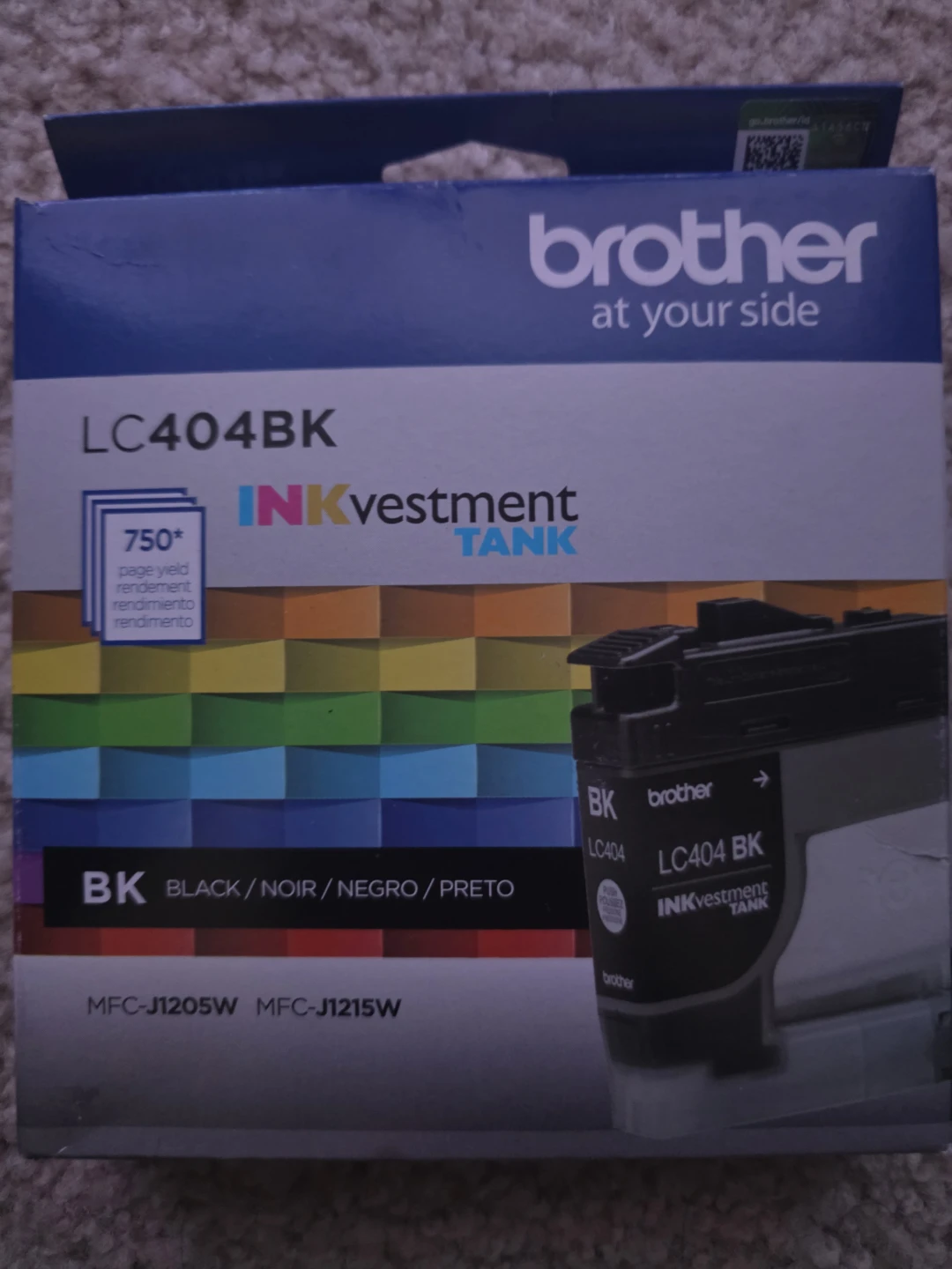 🥕Brother LC404BK Ink Cartridge - Black