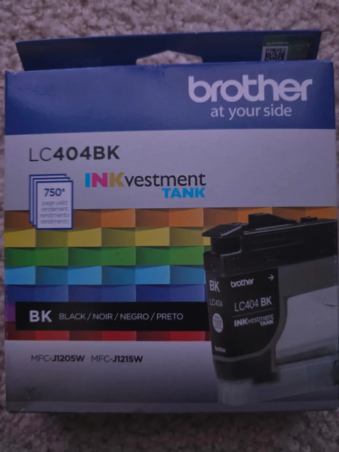 🥕Brother LC404BK Ink Cartridge - Black