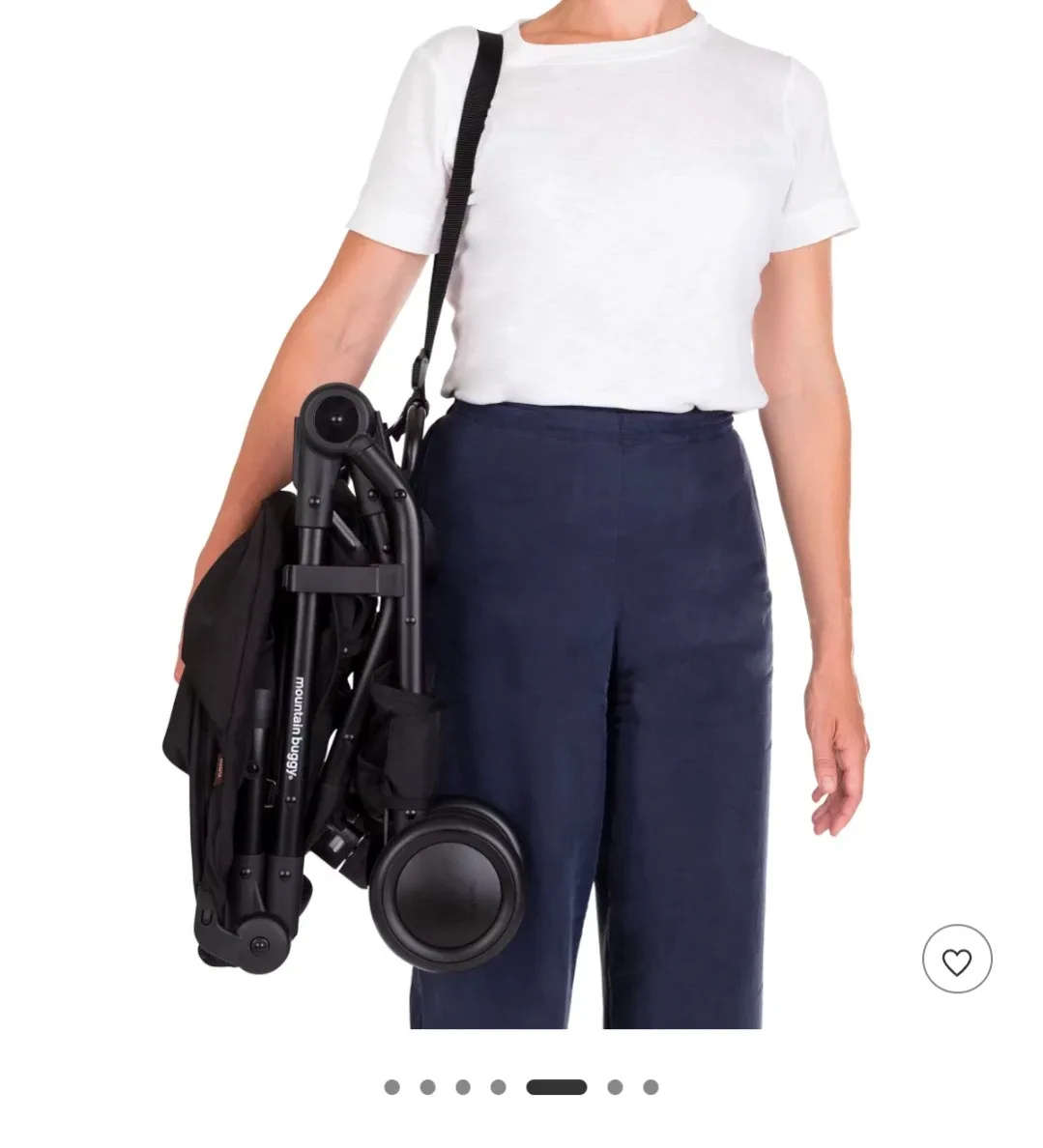 Mountain Buggy Nano V3 Travel Stroller in Black image indicator(8)