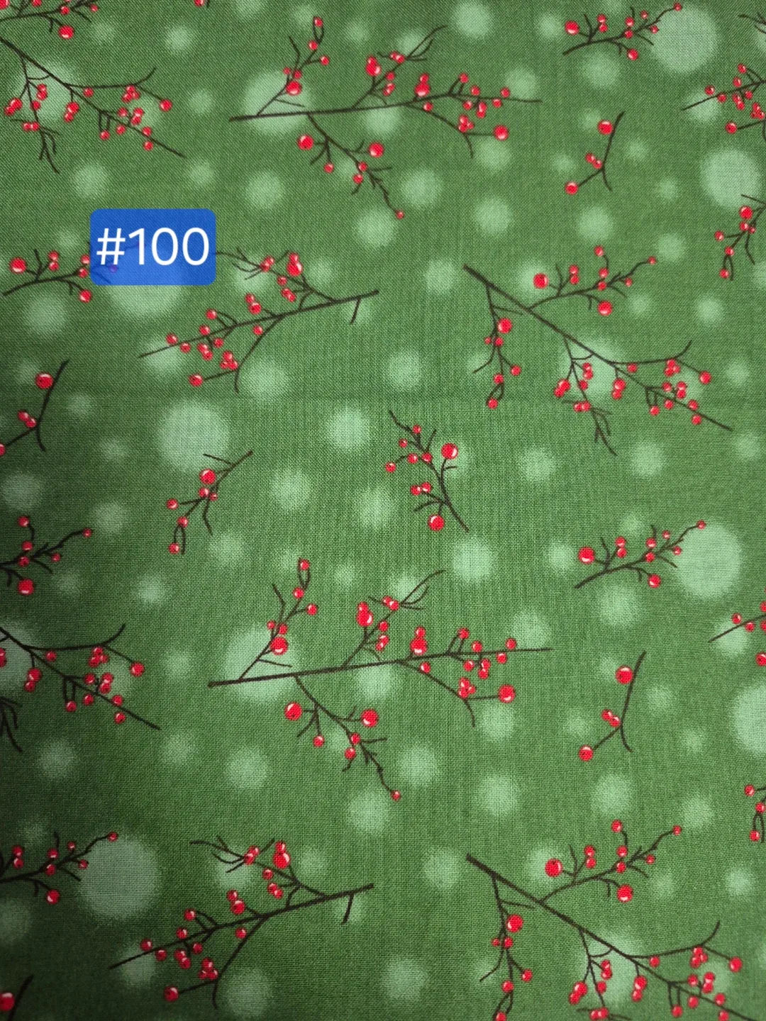 #7 set, 1 meter cotton pieces,  price per each