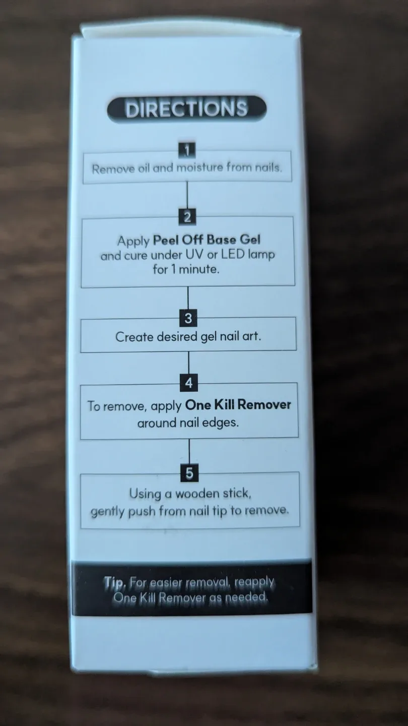 Jello Jello Peel Off Base Gel & One Kill Remover Set image indicator(3)