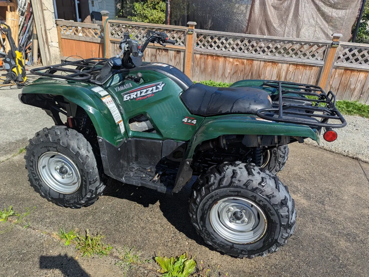 2008 Yamaha Grizzly 4x4 ATV image indicator(4)