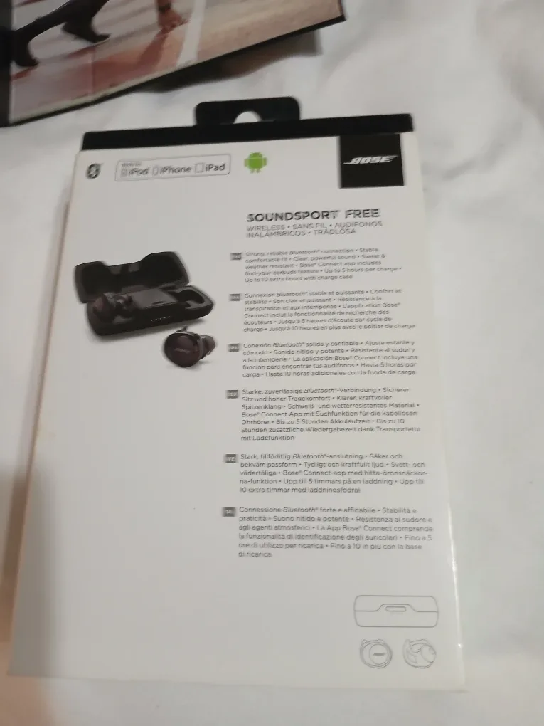 Bose Soundsport Free Wireless Headphones - Black image indicator(3)