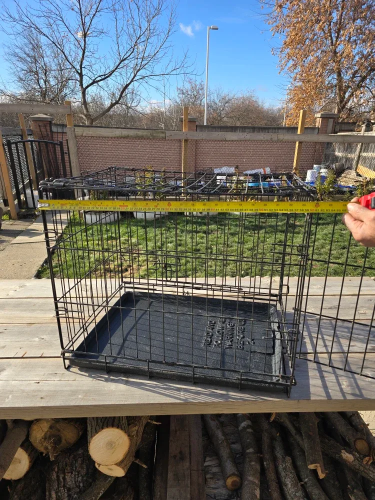 Dog Cage - Black, 21 inches tall image indicator(6)