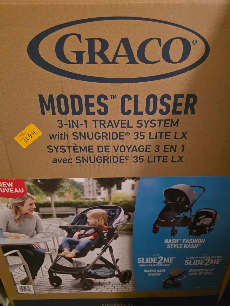 Graco Modes Closer 3-in-1 Travel System