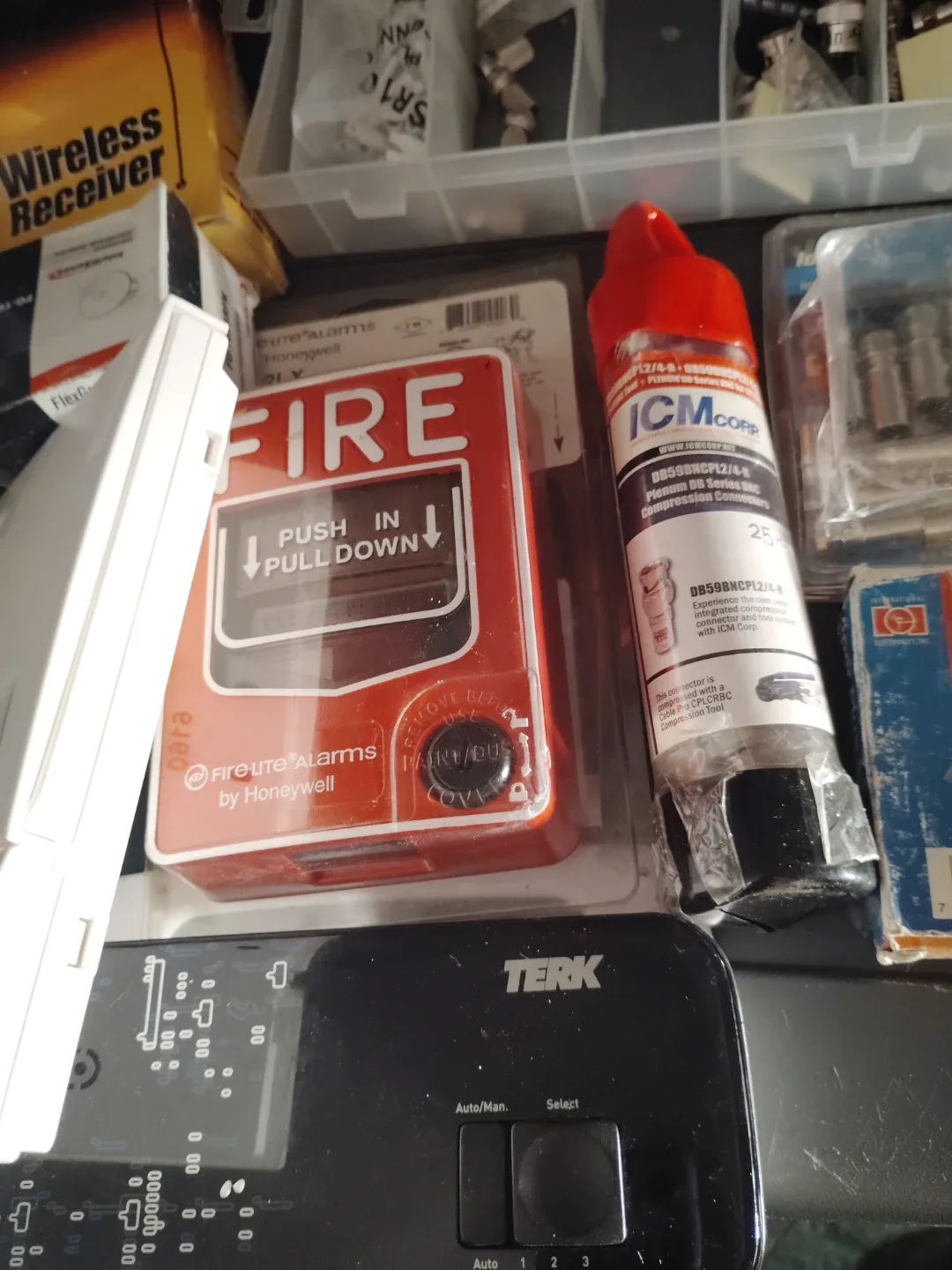 Mixed Lot: Honeywell, Lantronix, System Sensor & More image indicator(6)