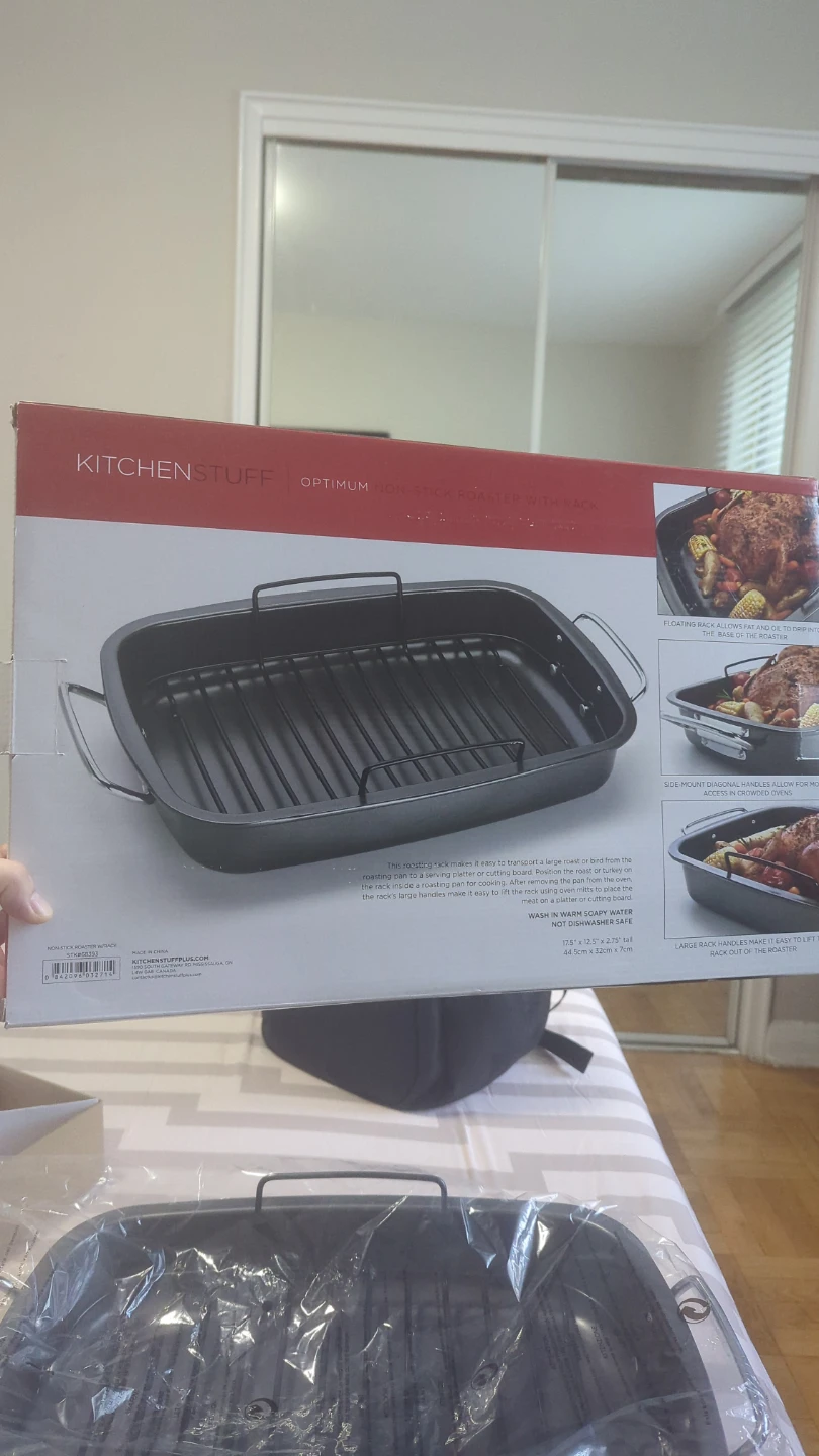 Kitchen Stuff Optimum Non-Stick Roaster with Rack - New