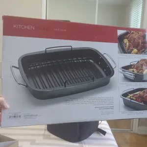 Kitchen Stuff Optimum Non-Stick Roaster with Rack - New