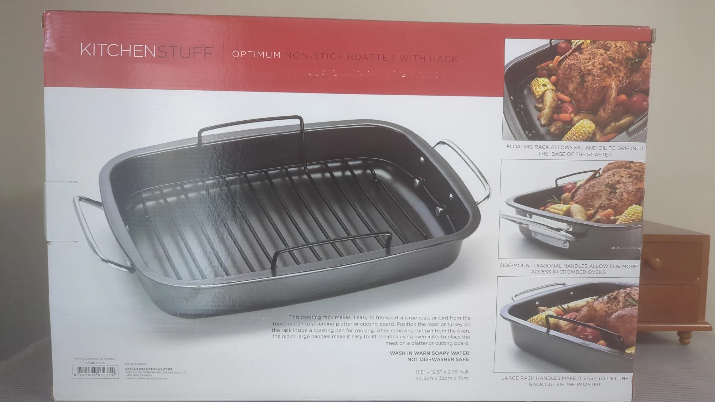 Kitchen Stuff Optimum Non-Stick Roaster with Rack - New - photo 3