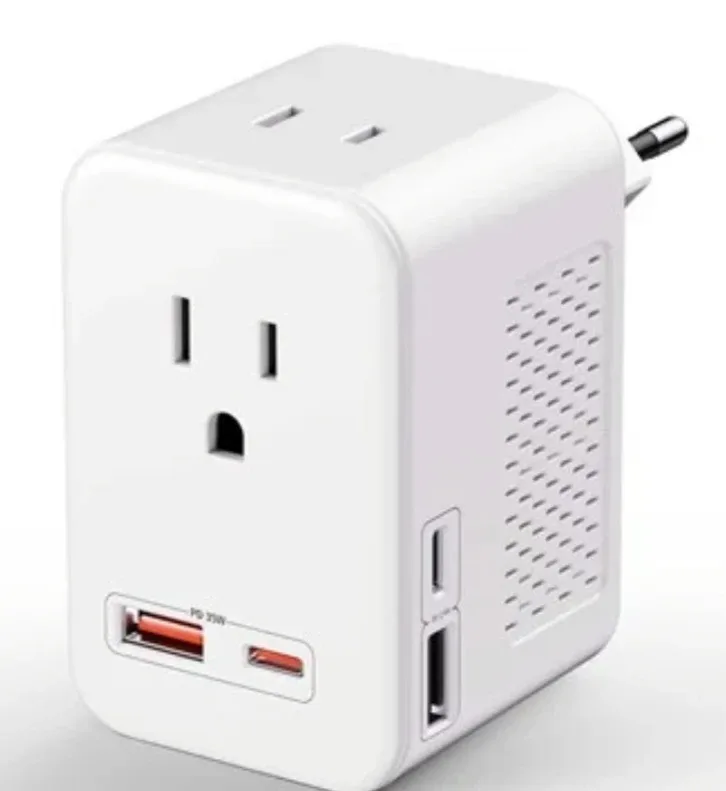 Travel Adapter with USB Ports