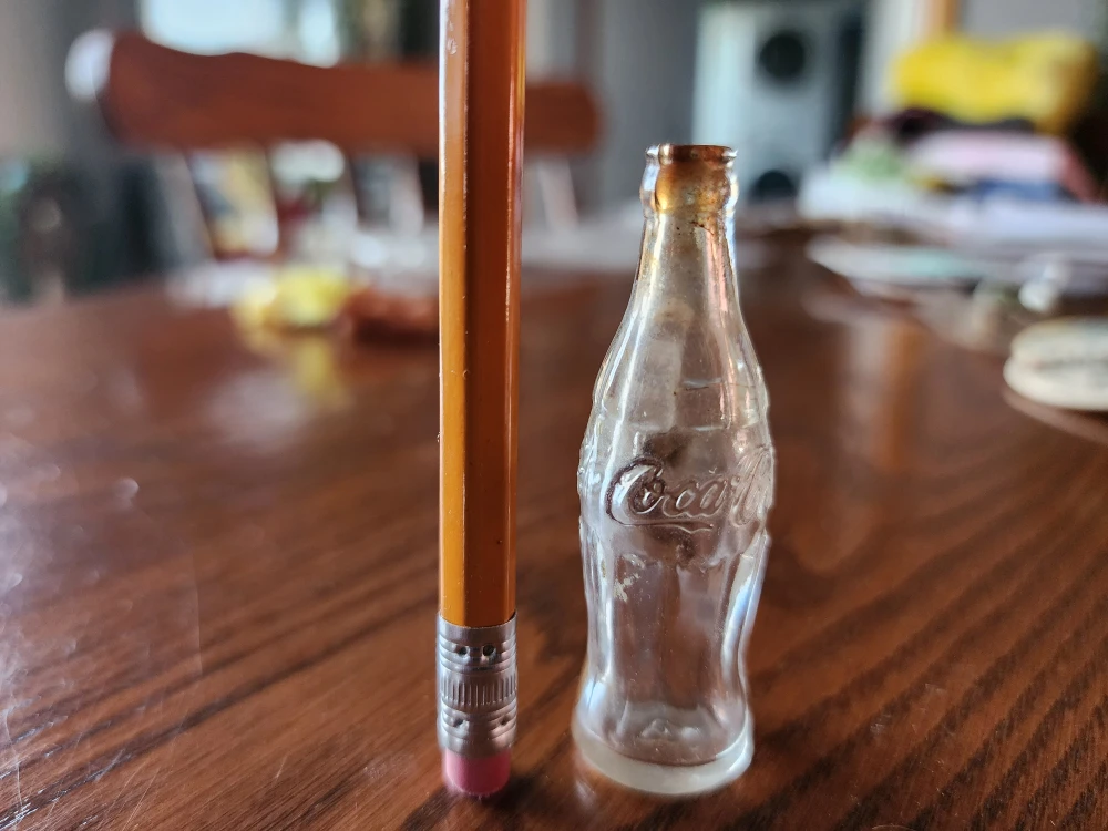 Mini Coca-Cola Glass Bottle - photo 2