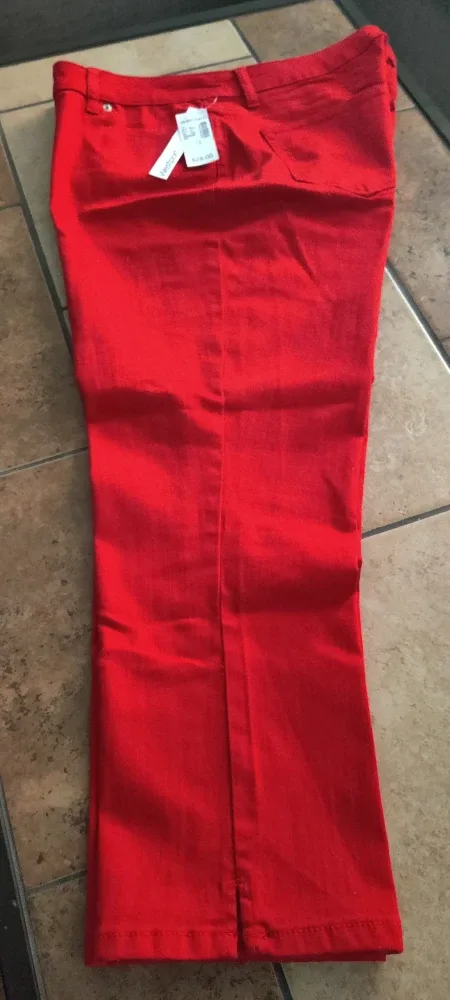 Westport Red Pants Size 12 NWT