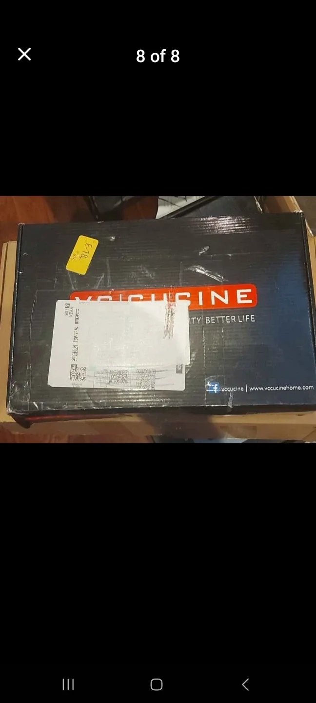 VC CUCINE Black 8-Inch Bathroom Sink Faucet - NEW! image indicator(2)