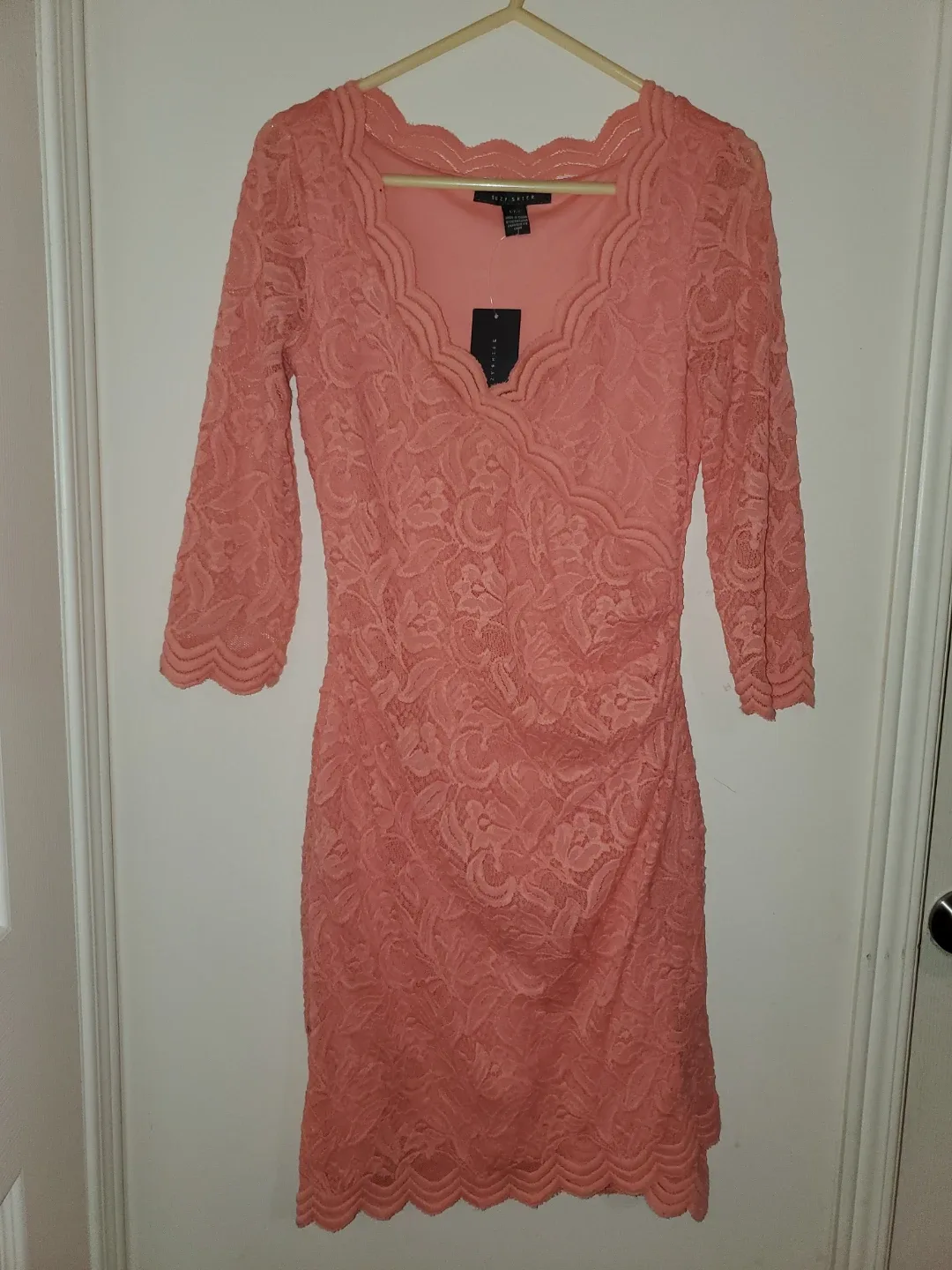 Tory Burch Lace Dress - Coral