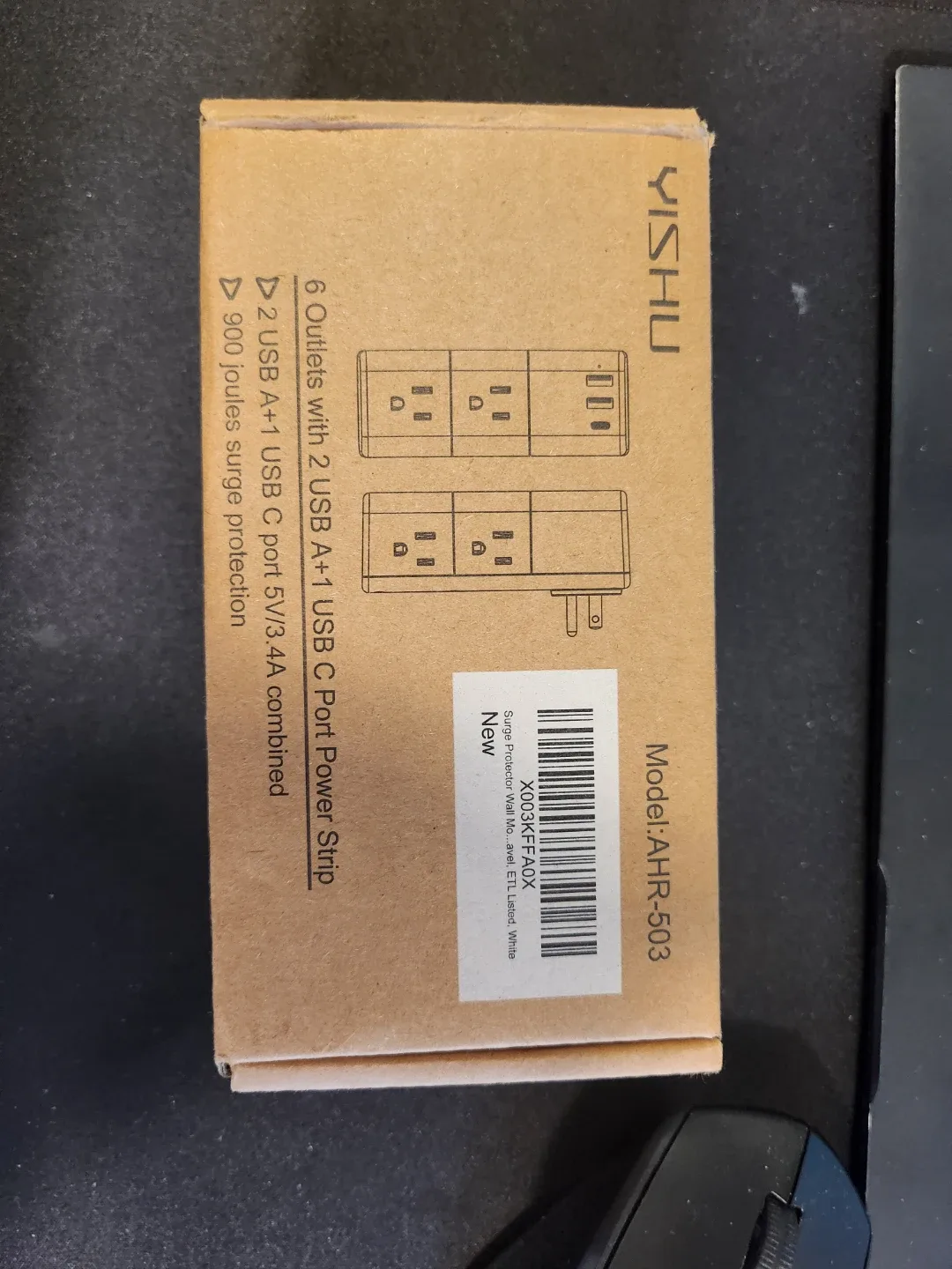 New YISHU Multi Plug Outlet Extender image indicator(2)