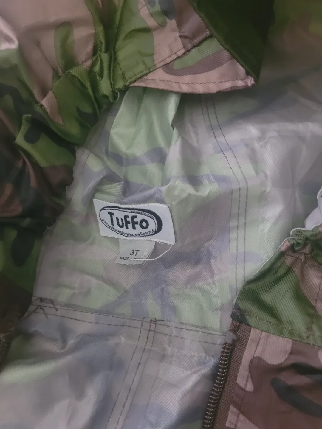 Tuffo Muddy Buddy Camo Coverall - Size 3T image indicator(4)
